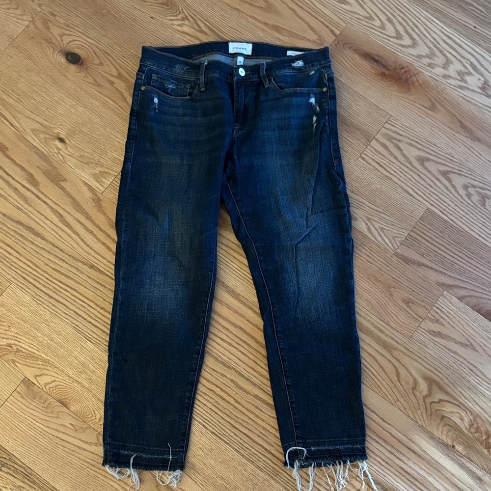 Frame Le Garçon Crop jeans in excellent condition size 29